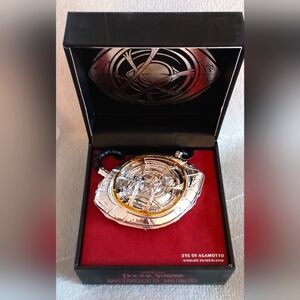 2022 SDCC Exc. Marvel Official Agamotto Silver Plated Movie Prop Replica New MIB